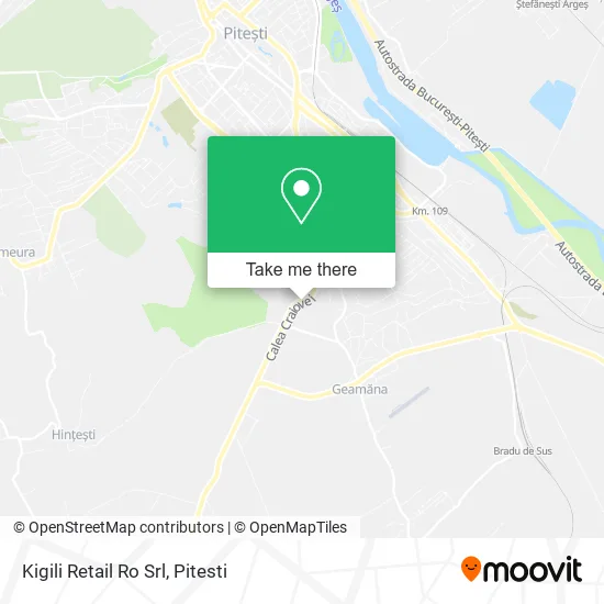 Kigili Retail Ro Srl map