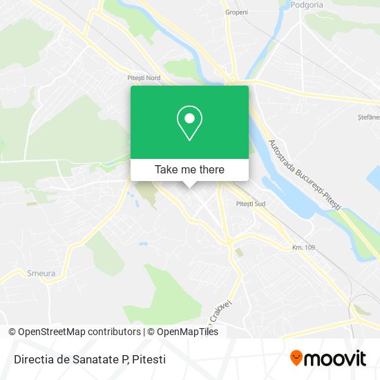 Directia de Sanatate P map