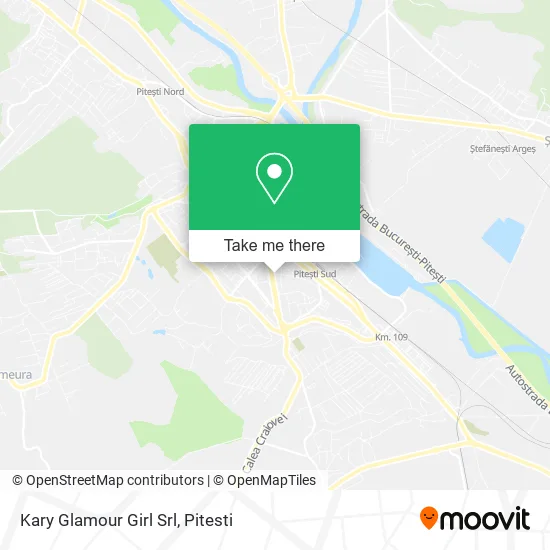 Kary Glamour Girl Srl map