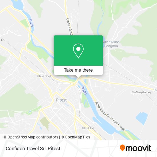 Confiden Travel Srl map