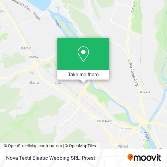 Nova Textil Elastic Webbing SRL map