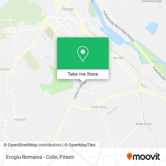 Eroglu Romania - Colin map