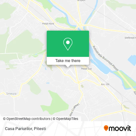 Casa Pariurilor map