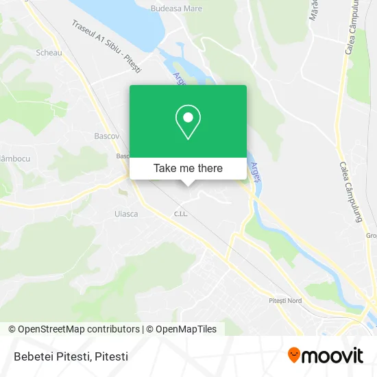 Bebetei Pitesti map