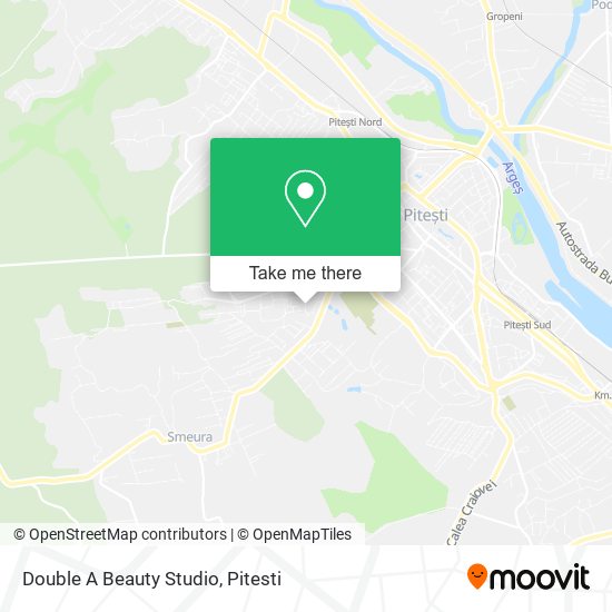 Double A Beauty Studio map