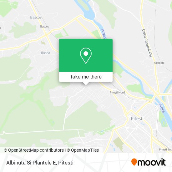 Albinuta Si Plantele E map