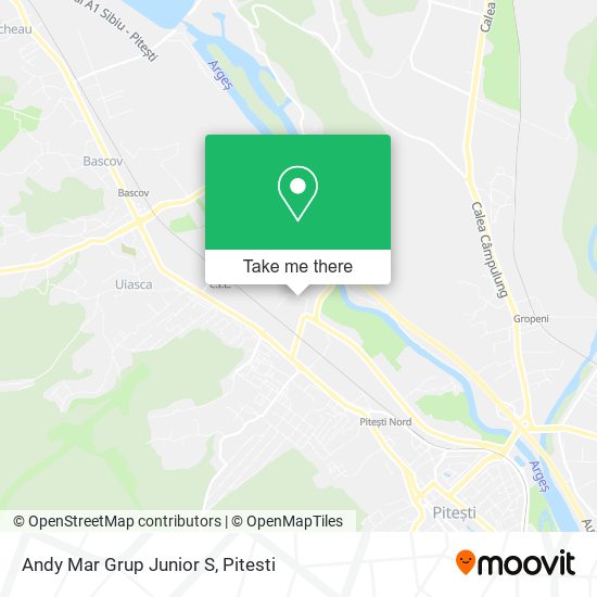 Andy Mar Grup Junior S map