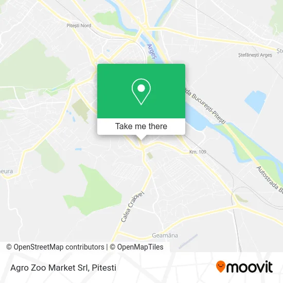 Agro Zoo Market Srl map