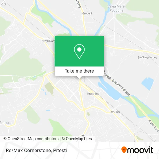 Re/Max Cornerstone map