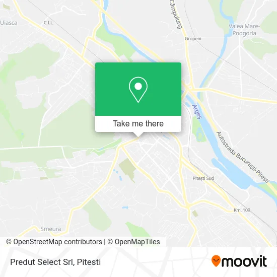 Predut Select Srl map