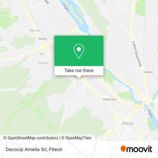 Decocip Amelia Srl map