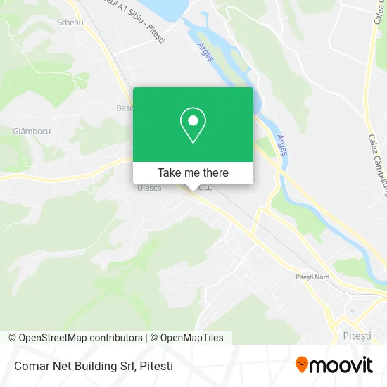 Comar Net Building Srl map