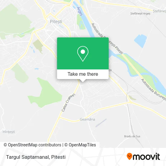 Targul Saptamanal map