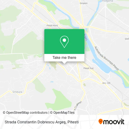 Strada Constantin Dobrescu Argeş map