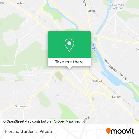 Floraria Gardenia map