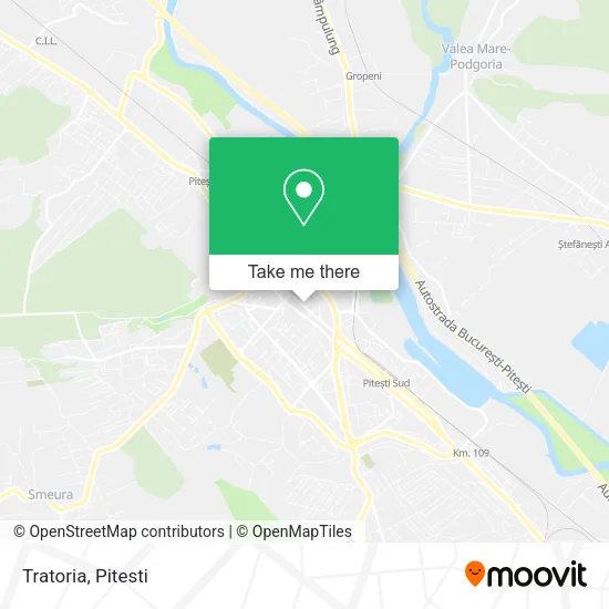 Tratoria map