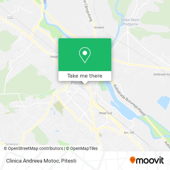 Clinica Andreea Motoc map