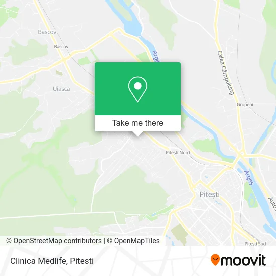 Clinica Medlife map