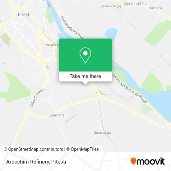 Arpechim Refinery map