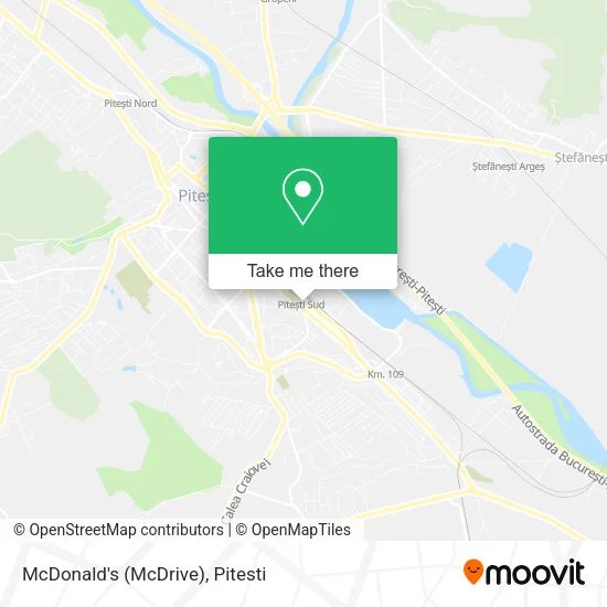 McDonald's (McDrive) map
