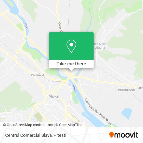 Centrul Comercial Slava map