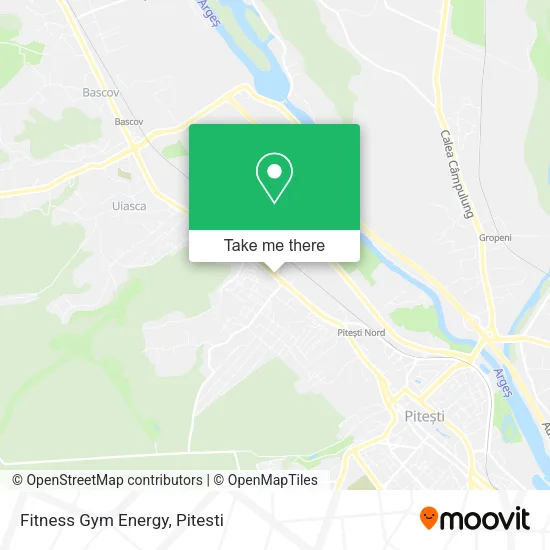 Fitness Gym Energy map