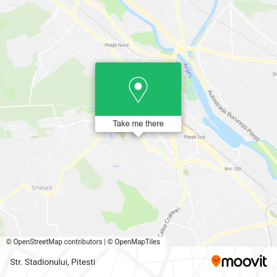 Str. Stadionului map