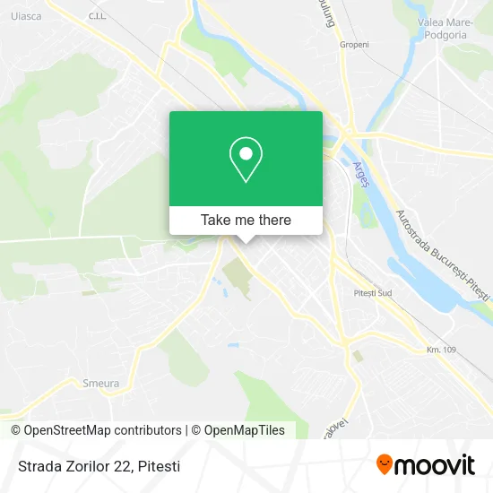 Strada Zorilor 22 map