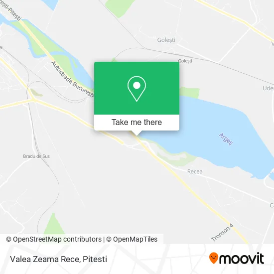 Valea Zeama Rece map