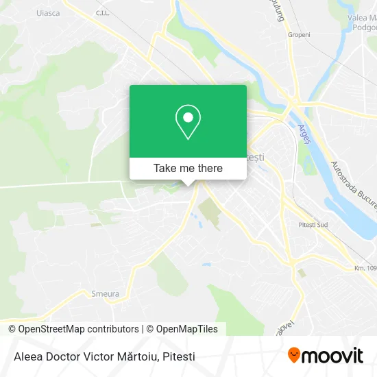 Aleea Doctor Victor Mărtoiu map