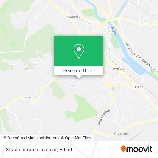 Strada Intrarea Lujerului map