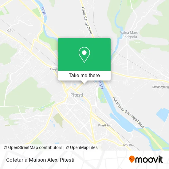 Cofetaria Maison Alex map