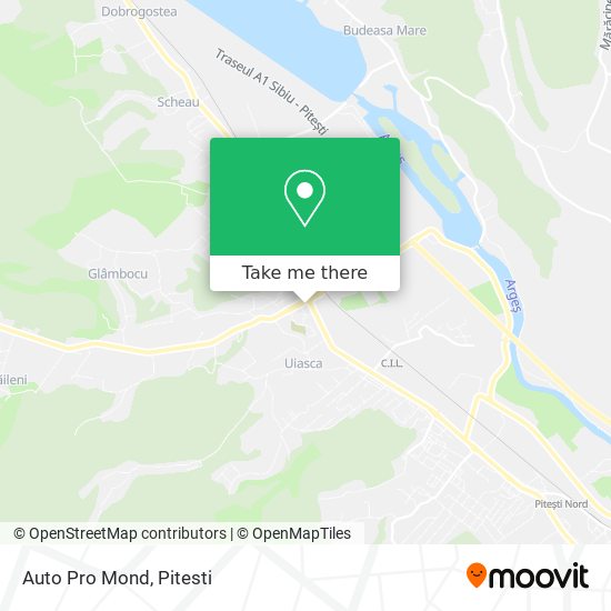 Auto Pro Mond map