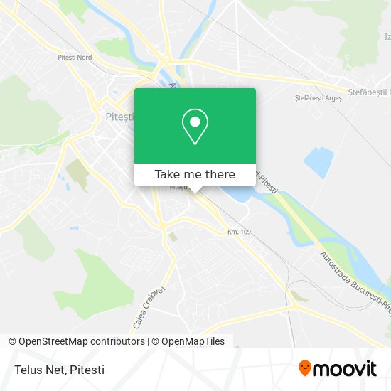 Telus Net map