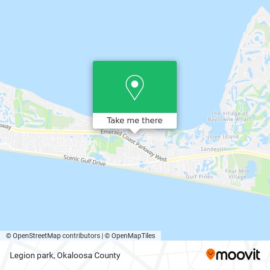Legion park map