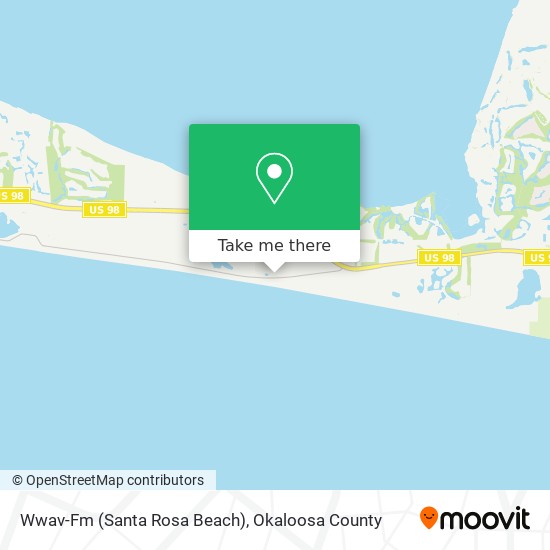 Wwav-Fm (Santa Rosa Beach) map