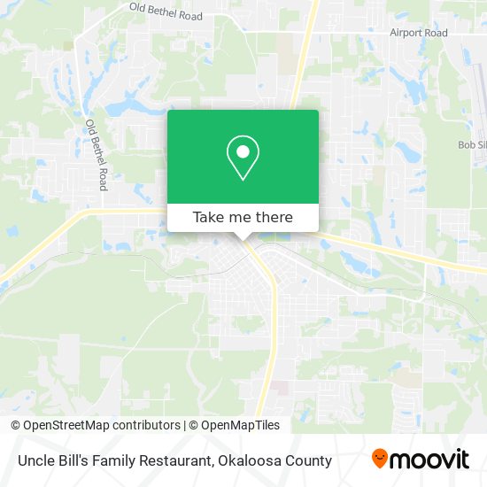 Uncle Bill's Family Restaurant map