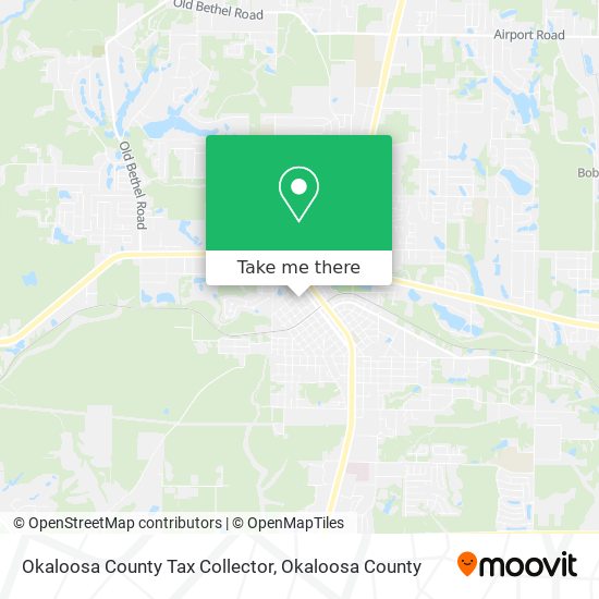 Okaloosa County Tax Collector map