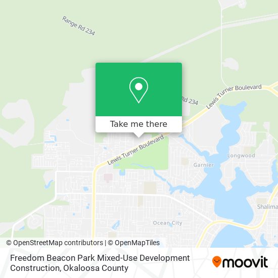 Freedom Beacon Park Mixed-Use Development Construction map