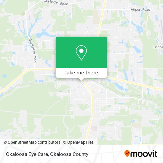 Mapa de Okaloosa Eye Care