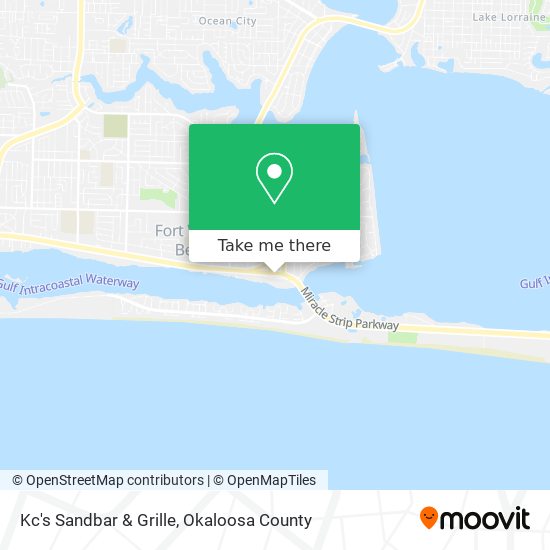 Kc's Sandbar & Grille map