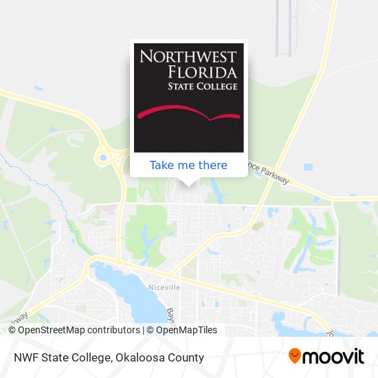 NWF State College map