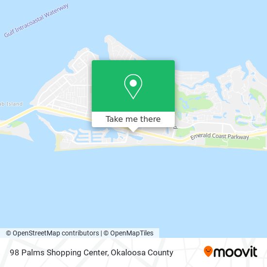 98 Palms Shopping Center map