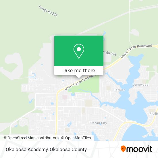Okaloosa Academy map