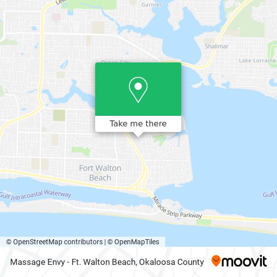 Mapa de Massage Envy - Ft. Walton Beach