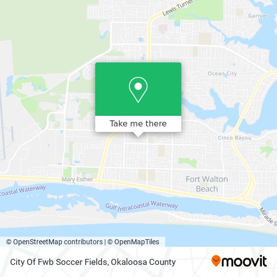 Mapa de City Of Fwb Soccer Fields