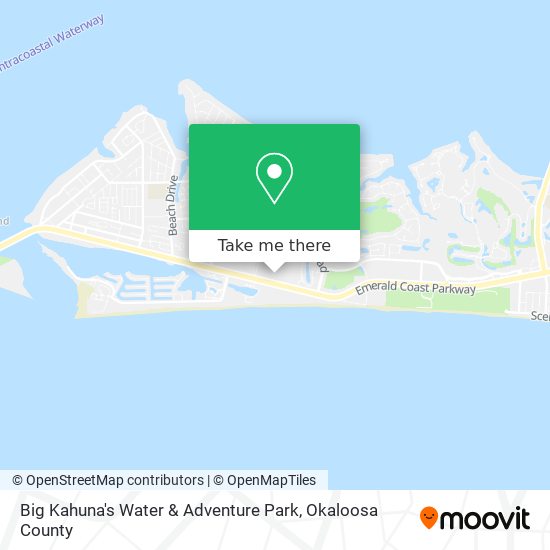 Big Kahuna's Water & Adventure Park map
