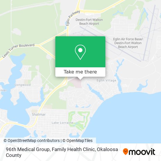 Mapa de 96th Medical Group, Family Health Clinic