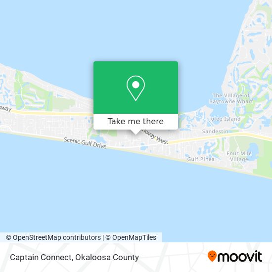 Captain Connect map