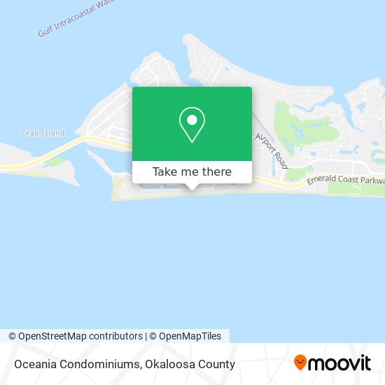 Oceania Condominiums map